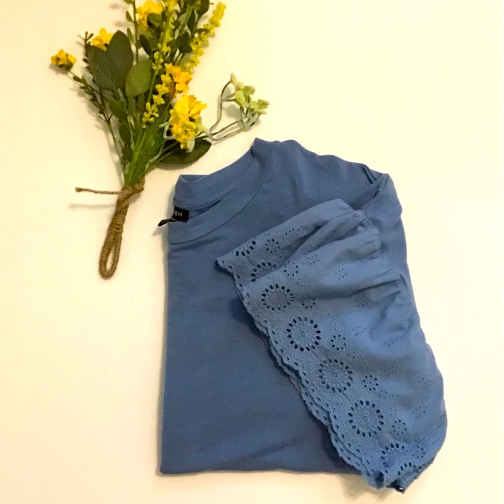 Puffed Sleeve TShirt Dress